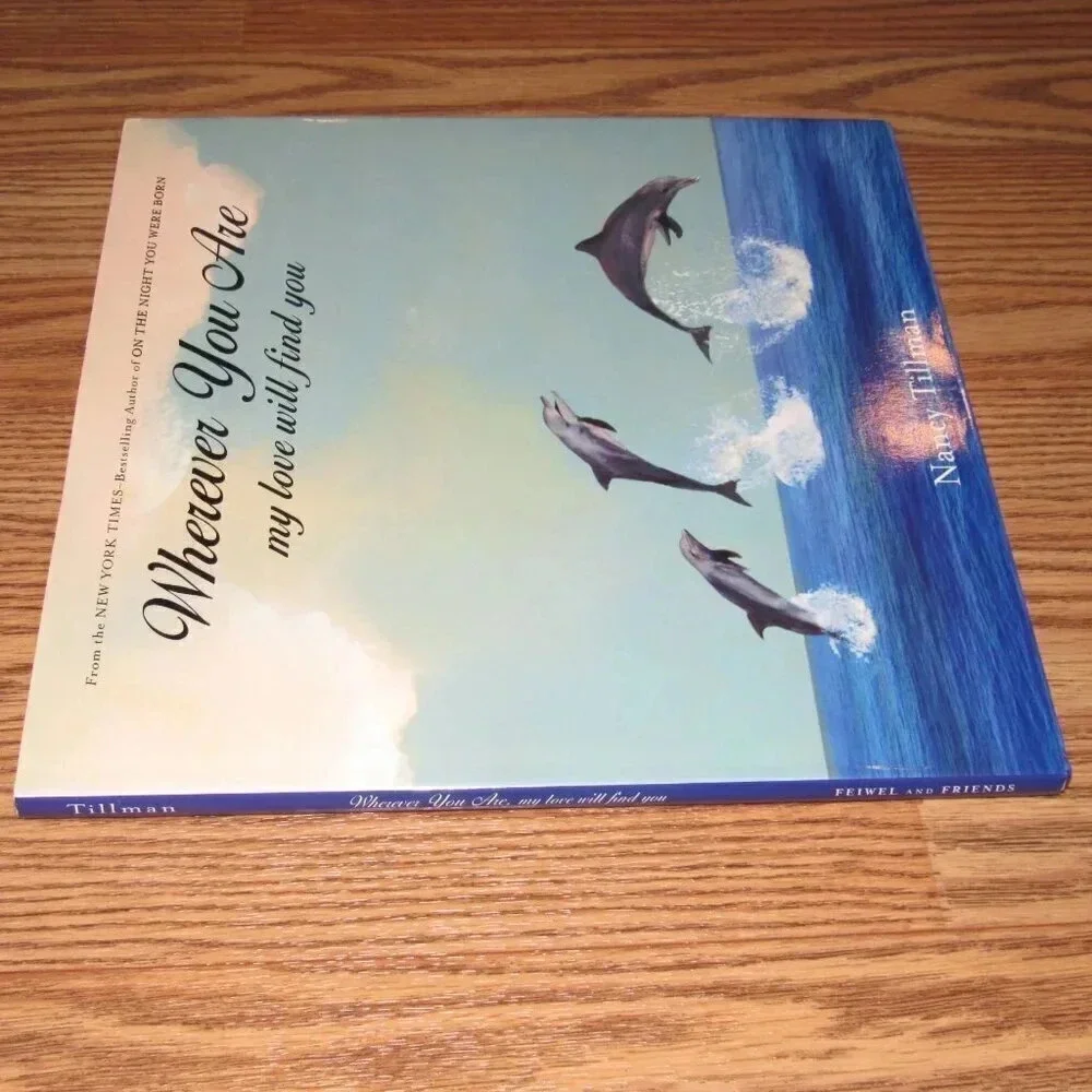 “WHEREVER YOU ARE MY LOVE WILL FIND YOU” Color Illustrated Kids Picture Book
